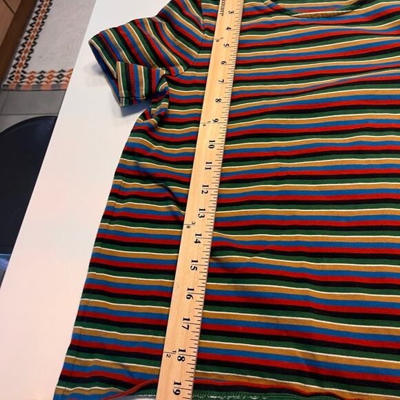 Madewell Luxe Crop Tee in Mathis Stripe XXS - Picture 10 of 10